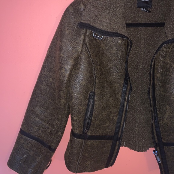 Brown thick winter jacket - Women’s M - Picture 3 of 7